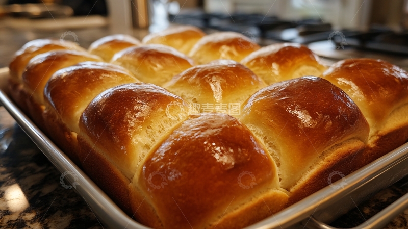 高清大图下载【趣麦麦图】烘焙食品烤箱面包15