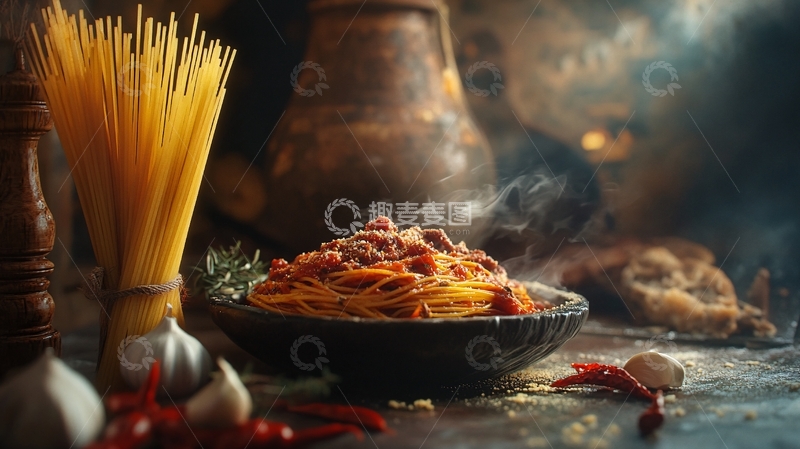 高清大图下载【趣麦麦图】意粉广告3