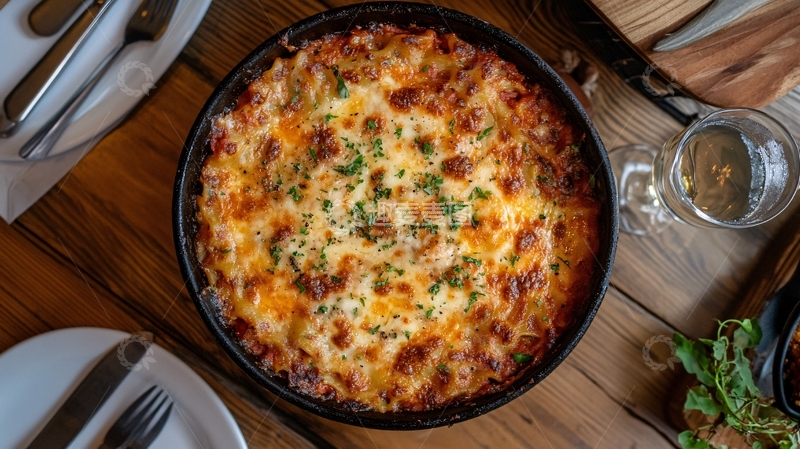 高清大图下载【趣麦麦图】意式焗烤