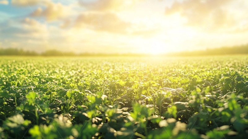 高清大图下载【趣麦麦图】高清大豆地4