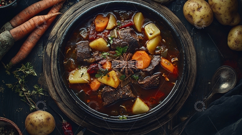 高清大图下载【趣麦麦图】爱尔兰炖牛肉1