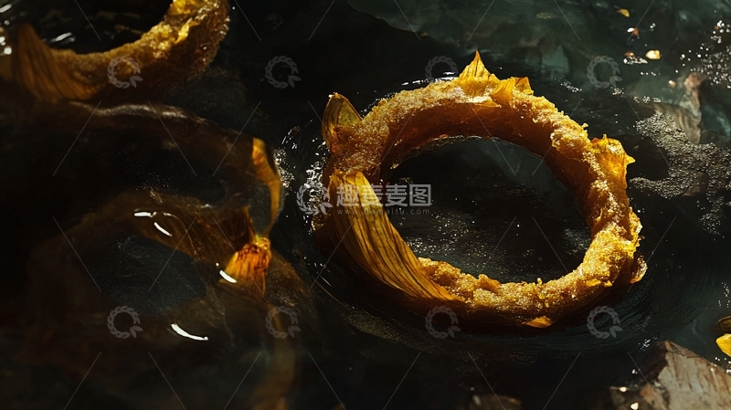 高清大图下载【趣麦麦图】香脆洋葱圈1