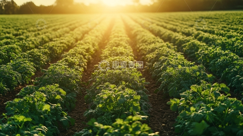 高清大图下载【趣麦麦图】土豆种植园