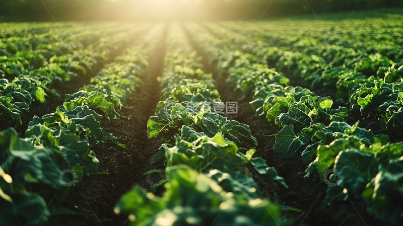 高清大图下载【趣麦麦图】菜地农业种植1