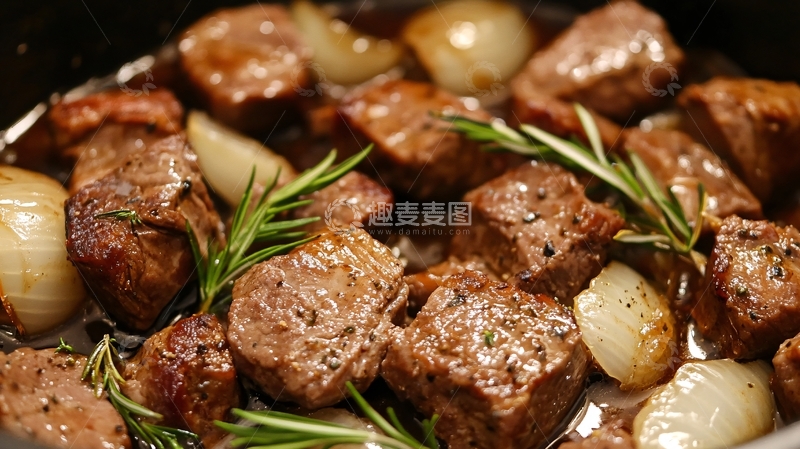 高清大图下载【趣麦麦图】红酒炖瑞士小牛丸
