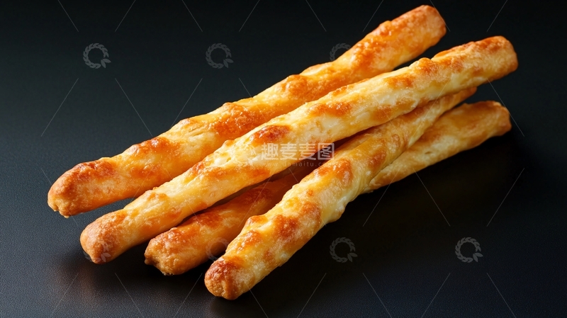 高清大图下载【趣麦麦图】披萨味面包棒