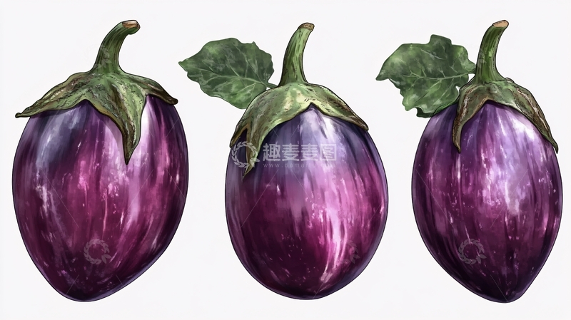 高清大图下载【趣麦麦图】写实西梅2