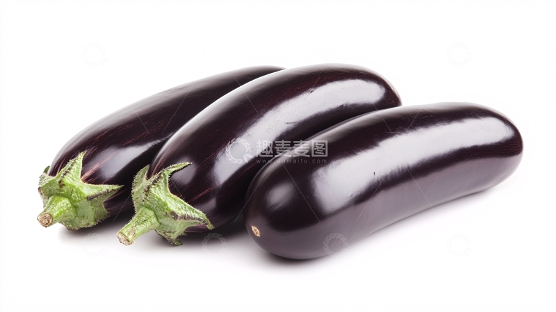 高清大图下载【趣麦麦图】紫红长茄1