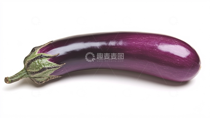 高清大图下载【趣麦麦图】紫红长茄2