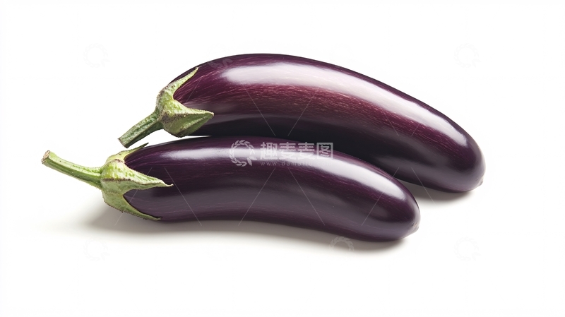高清大图下载【趣麦麦图】紫红长茄