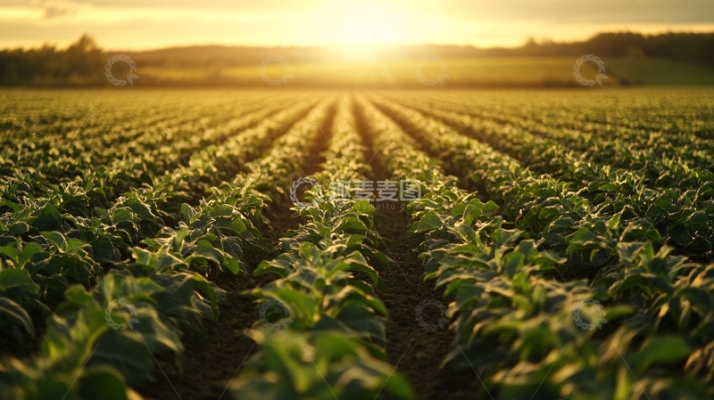 高清大图下载【趣麦麦图】高清大豆地7