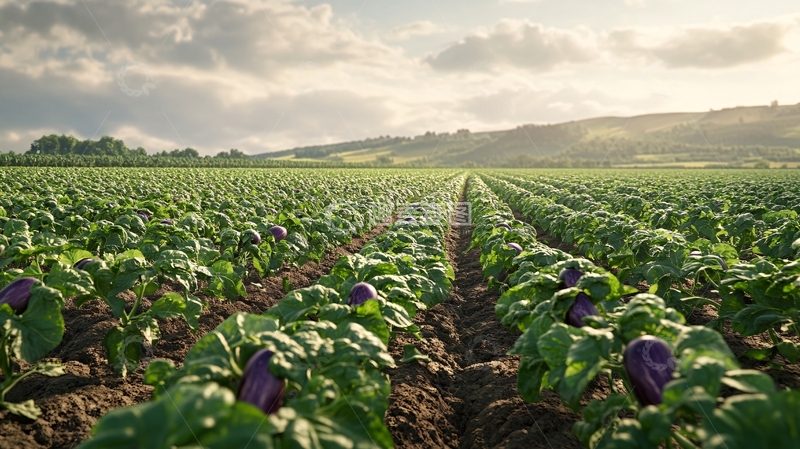 高清大图下载【趣麦麦图】农作物烤烟田