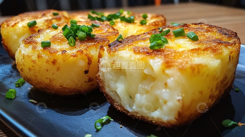 高清大图下载【趣麦麦图】焗萝卜糕