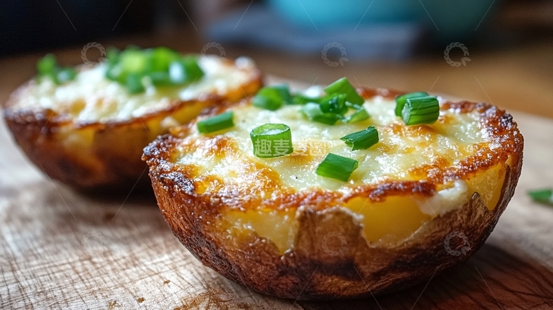 高清大图下载【趣麦麦图】焗烤土豆1