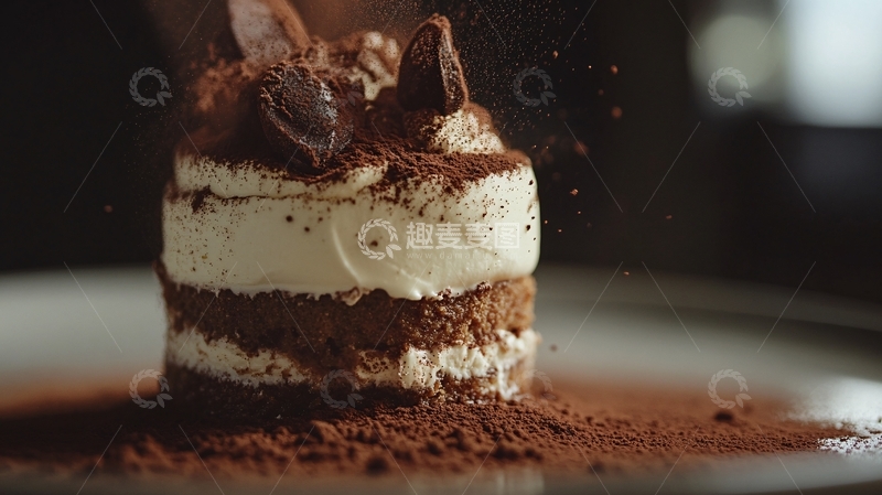 高清大图下载【趣麦麦图】高清提拉米苏