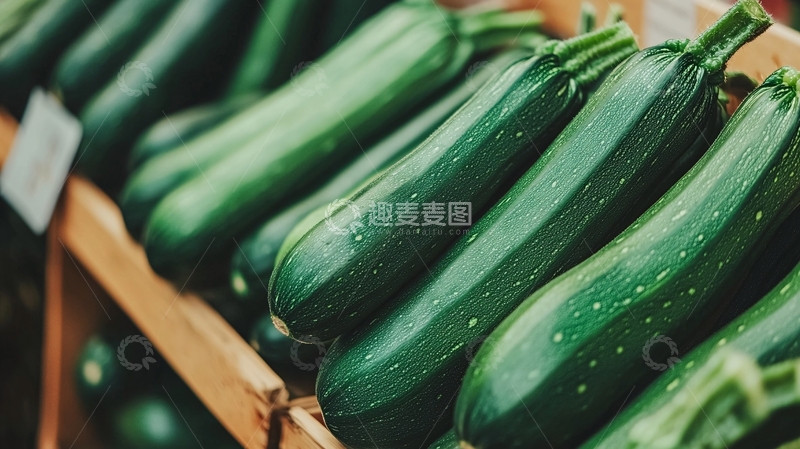 高清大图下载【趣麦麦图】超市的黄瓜
