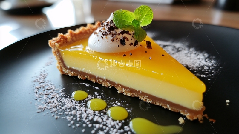 高清大图下载【趣麦麦图】芝士柠檬挞
