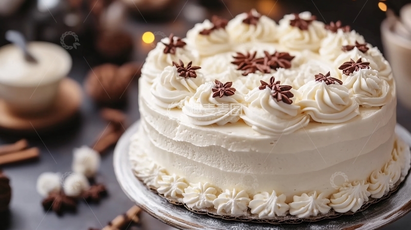高清大图下载【趣麦麦图】蛋糕横图1