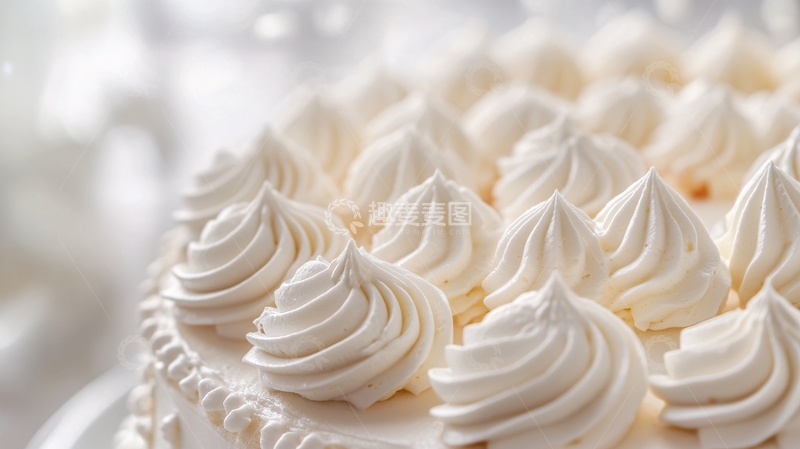 高清大图下载【趣麦麦图】奶油蛋糕背景
