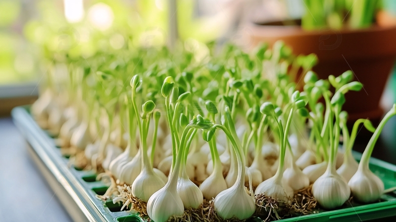 水培蒜苗1