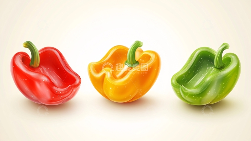高清大图下载【趣麦麦图】超写实辣椒10