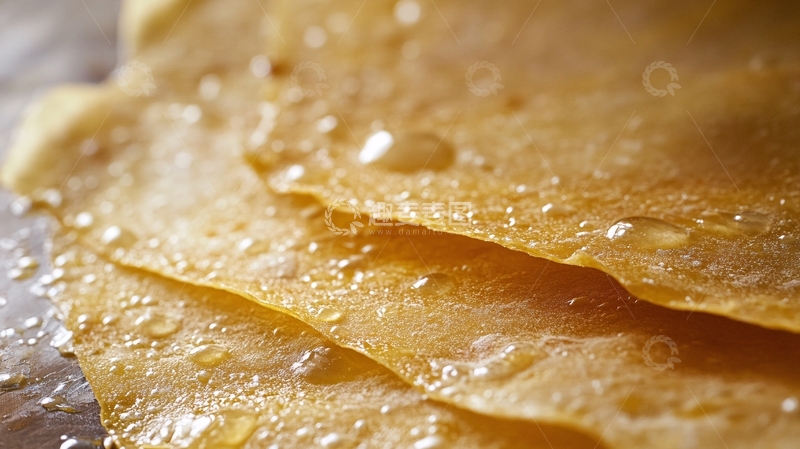 高清大图下载【趣麦麦图】擀面皮特写