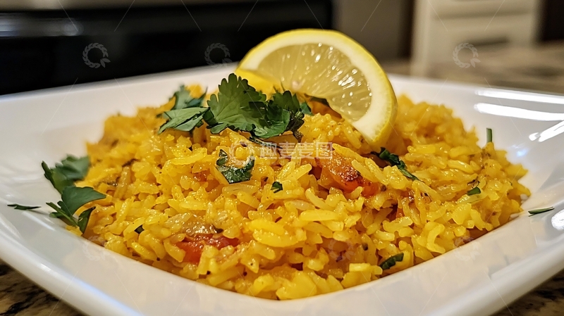高清大图下载【趣麦麦图】咸柠檬炒饭