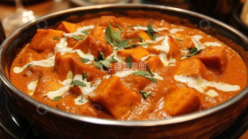 高清大图下载【趣麦麦图】印度咖喱锅