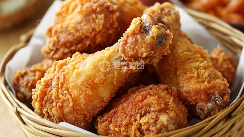 高清大图下载【趣麦麦图】首尔炸鸡翅