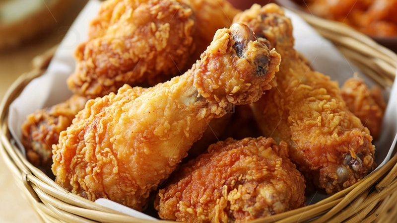 高清大图下载【趣麦麦图】首尔炸鸡翅