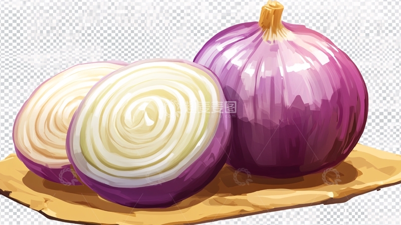 高清大图下载【趣麦麦图】洋葱素材下载2