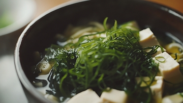 椿苗拌海苔豆腐