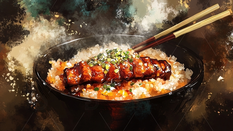 高清大图下载【趣麦麦图】板绘美食1