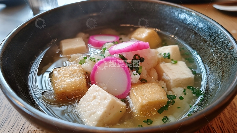 高清大图下载【趣麦麦图】日本料理冷豆腐3