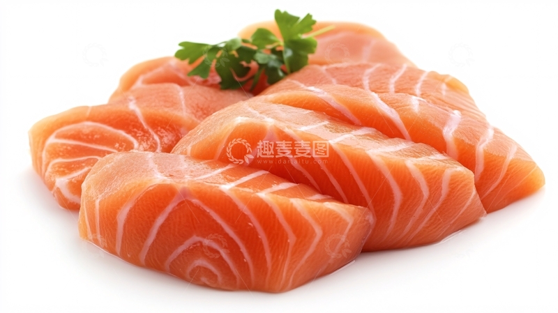 高清大图下载【趣麦麦图】三文鱼金枪鱼刺身