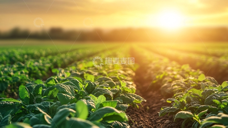 高清大图下载【趣麦麦图】绿色蔬菜农业种植
