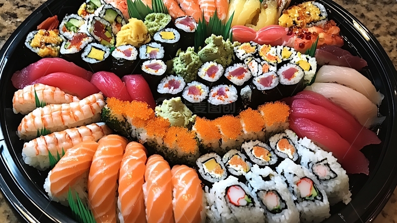 高清大图下载【趣麦麦图】寿司团购2