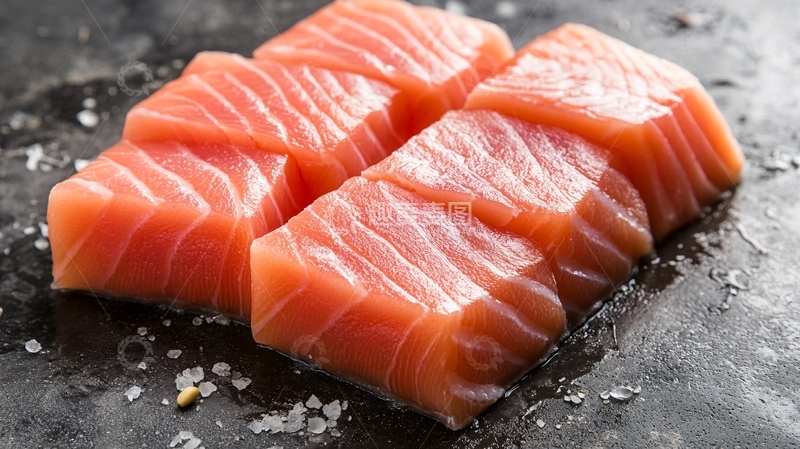 高清大图下载【趣麦麦图】冷冻金枪鱼刺身