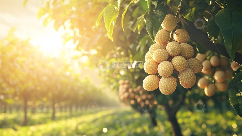 高清大图下载【趣麦麦图】丰收发龙眼