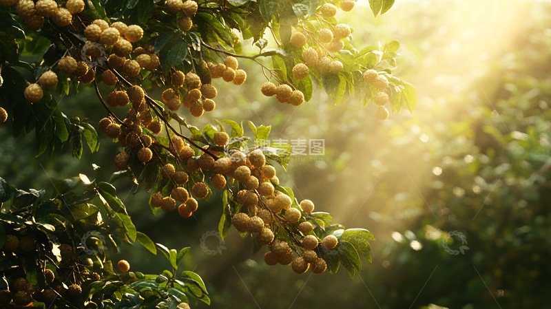 高清大图下载【趣麦麦图】桂圆采摘季1