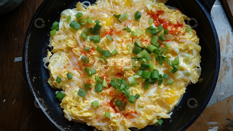 高清大图下载【趣麦麦图】鸡蛋一锅出