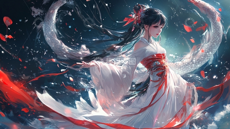 高清大图下载【趣麦麦图】不知火插画