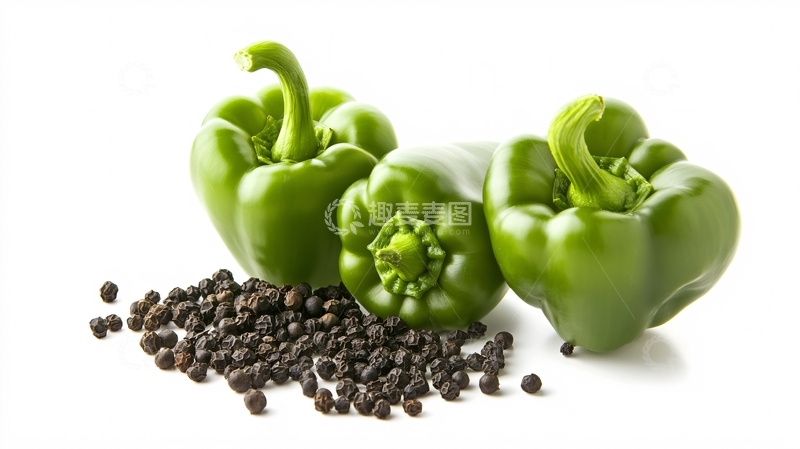 高清大图下载【趣麦麦图】青圆椒详情