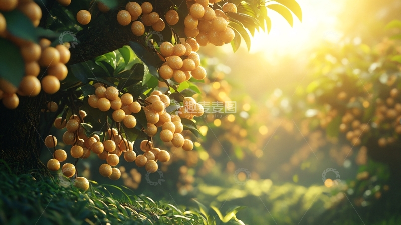高清大图下载【趣麦麦图】夏至黄皮果