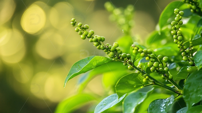 高清大图下载【趣麦麦图】雨露藤椒2