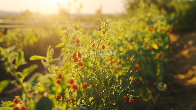 高清大图下载【趣麦麦图】阳光下的小番茄2