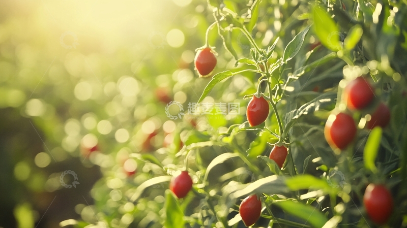 高清大图下载【趣麦麦图】阳光下的小番茄3