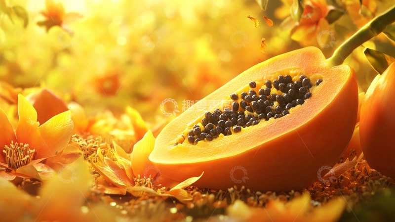 高清大图下载【趣麦麦图】木瓜高清照2