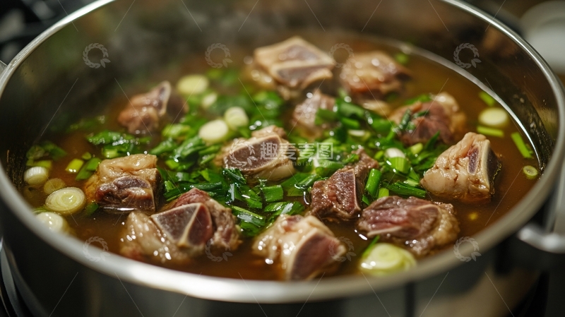 高清大图下载【趣麦麦图】清蒸牛尾