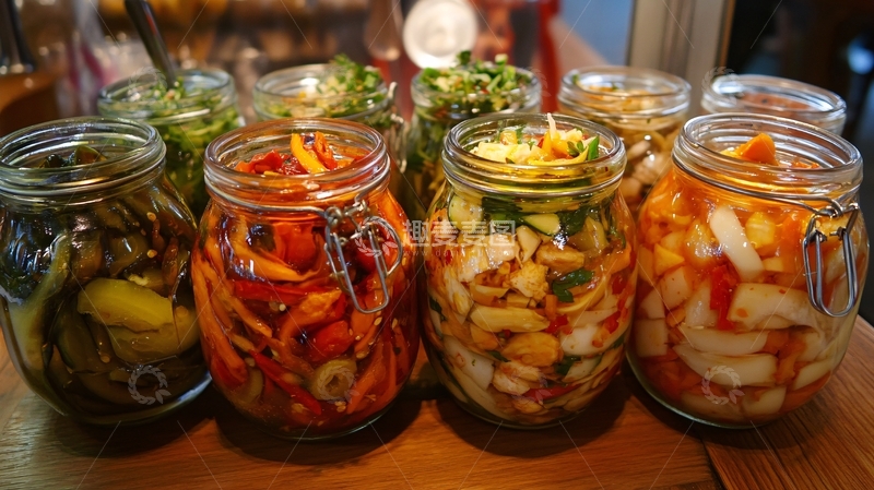 高清大图下载【趣麦麦图】自家腌菜